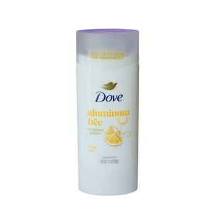 Dove Deodorant Stick Citrus Pop 72 Hour Odor Protection Aluminum Free 2.4 Oz